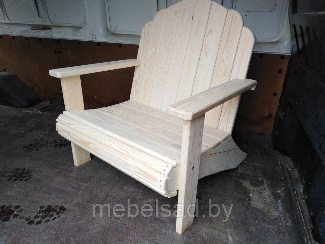 Кресло садовое из массива сосны "Кентукки"
