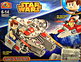 Детский конструктор звездные войны star wars Боевой дроид Millennium Falcon  75044