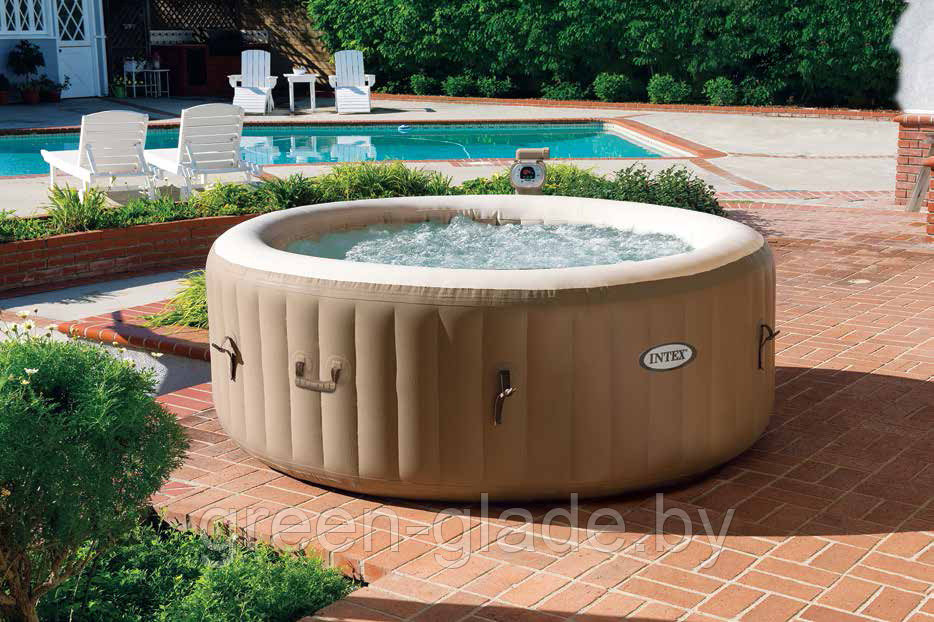 Надувное джакузи Intex 28404 PureSpa Bubble Therapy191x71 - фото 3 - id-p7984374