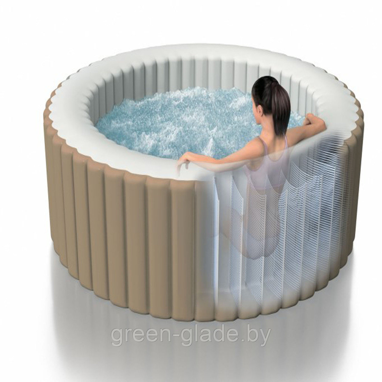 Надувное джакузи Intex 28404 PureSpa Bubble Therapy191x71 - фото 9 - id-p7984374