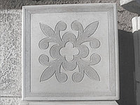Тротуарная плитка Краковский квадрат (Цветок) 30х30х3, фото 1