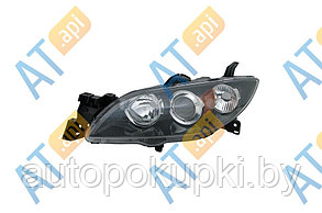 ПЕРЕДНЯЯ ФАРА (ЛЕВАЯ)  Mazda  3 (BK)  2003-2009 Euro type, седан,ZMZ1150L