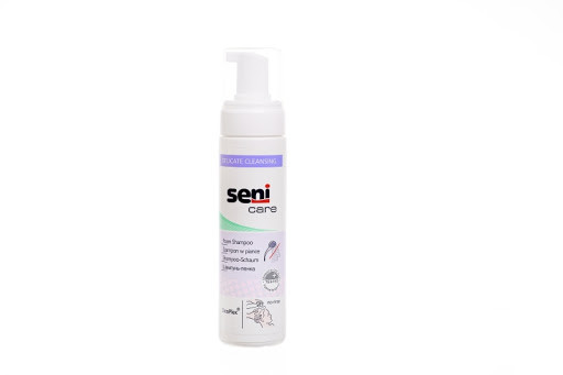 Шампунь-пенка для мытья волос без воды Seni Care (200 мл.) - фото 1 - id-p123261639