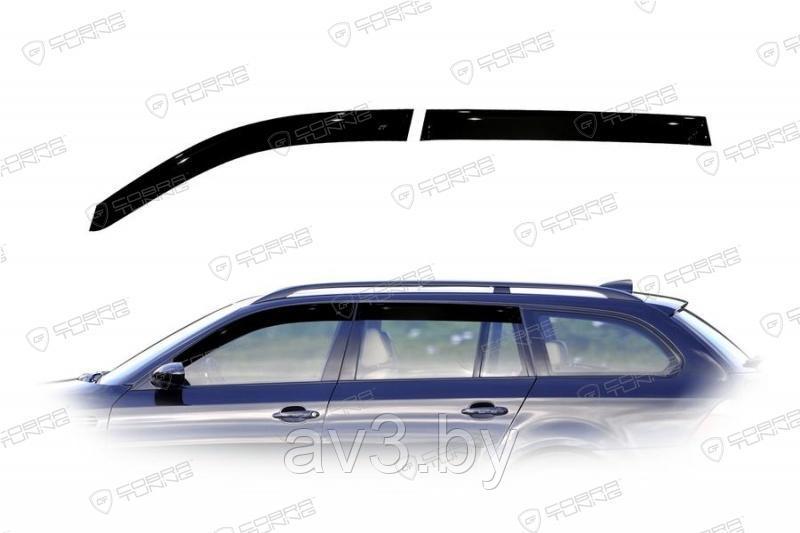 Ветровики BMW 5 Touring (E61) 2003-2010/ БМВ 5 E61 (Cobra Tuning) - фото 1 - id-p60447057