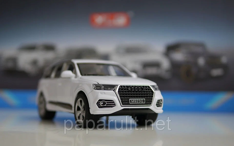 Металлическая машинка Audi Q7 1:24 XLG (свет, звук) M923Q - фото 7 - id-p123264762