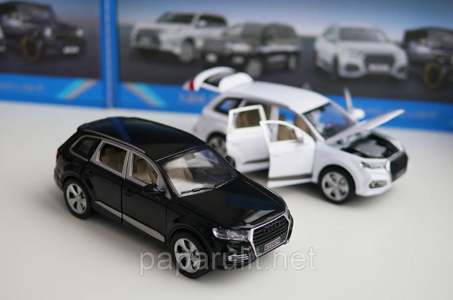 Металлическая машинка Audi Q7 1:24 XLG (свет, звук) M923Q - фото 8 - id-p123264762