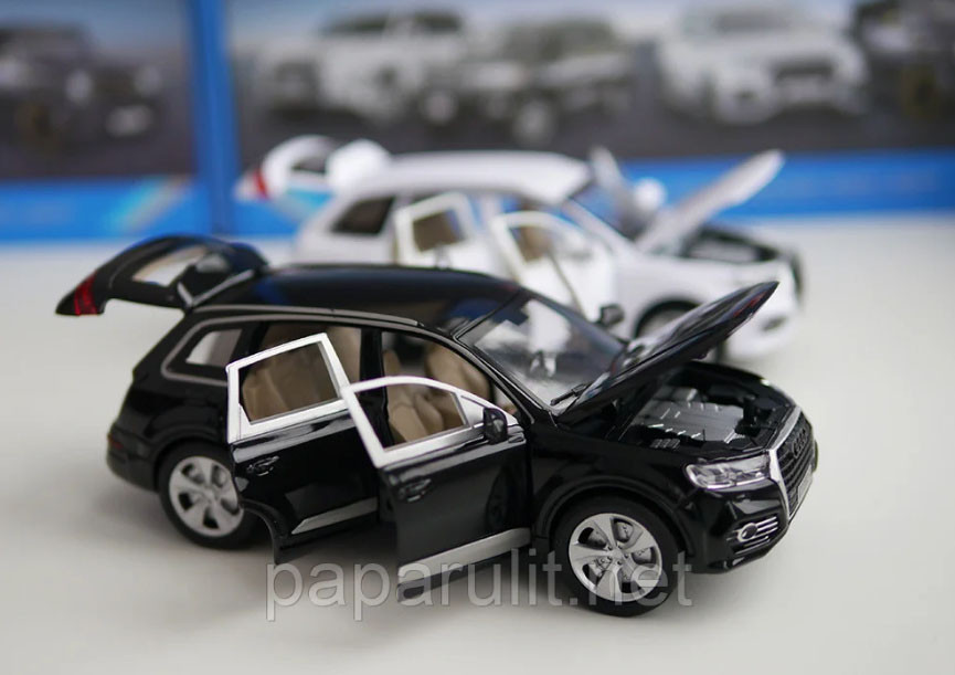 Металлическая машинка Audi Q7 1:24 XLG (свет, звук) M923Q - фото 9 - id-p123264762