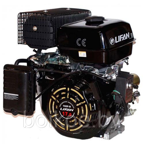 Двигатель Lifan 192FD-R (17 л.с., сцепление и редуктор, электростартер)
