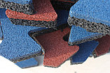 Резиновая плитка Rubtex Puzzle Color 12 цветов 500*500*40мм, фото 5