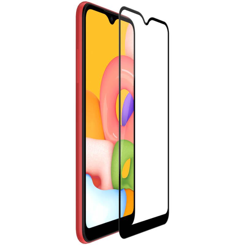 Защитное стекло Nillkin CP+Pro черное для Samsung Galaxy A01 - фото 4 - id-p123266062