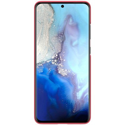Пластиковый чехол с подставкой Nillkin Super Frosted Shield Красный для Samsung Galaxy S20 Ultra - фото 2 - id-p123266121