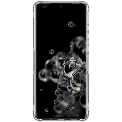 Силиконовый чехол Nillkin Nature TPU Case Серый для Samsung Galaxy S20 Ultra - фото 2 - id-p123266153