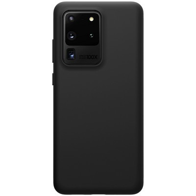 Силиконовый чехол-накладка Nillkin Flex Pure Case Черный для Samsung Galaxy S20 Ultra - фото 1 - id-p123266189