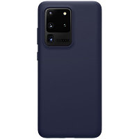 Силиконовый чехол-накладка Nillkin Flex Pure Case Синий для Samsung Galaxy S20 Ultra