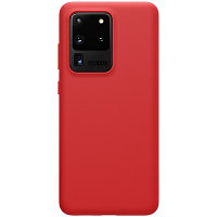 Силиконовый чехол-накладка Nillkin Flex Pure Case Красный для Samsung Galaxy S20 Ultra