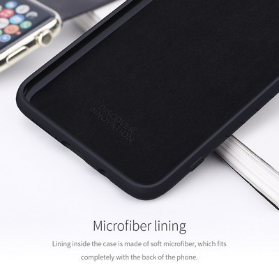 Силиконовый бампер Nillkin Rubber-wrapped Protective Case Черный для Xiaomi Redmi K30 (Poco X2) - фото 4 - id-p123266192