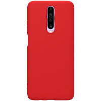 Силиконовый бампер Nillkin Rubber-wrapped Protective Case Красный для Xiaomi Redmi K30 (Poco X2)