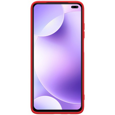 Силиконовый бампер Nillkin Rubber-wrapped Protective Case Красный для Xiaomi Redmi K30 (Poco X2) - фото 2 - id-p123266194