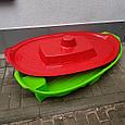Детская Песочница-бассейн Корабль Doloni (Долони) Фиолетово-зеленый, фото 4
