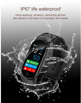 Смарт-браслет Smart Bracelet Unleach Your Run QW16 с функцией измерения артериального давления - фото 8 - id-p123267163