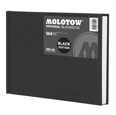 Скетчбук MOLOTOW Blackbook A5 Landscape