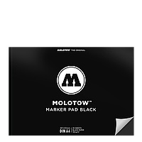Альбом для маркеров MOLOTOW Marker Pad A4 черный