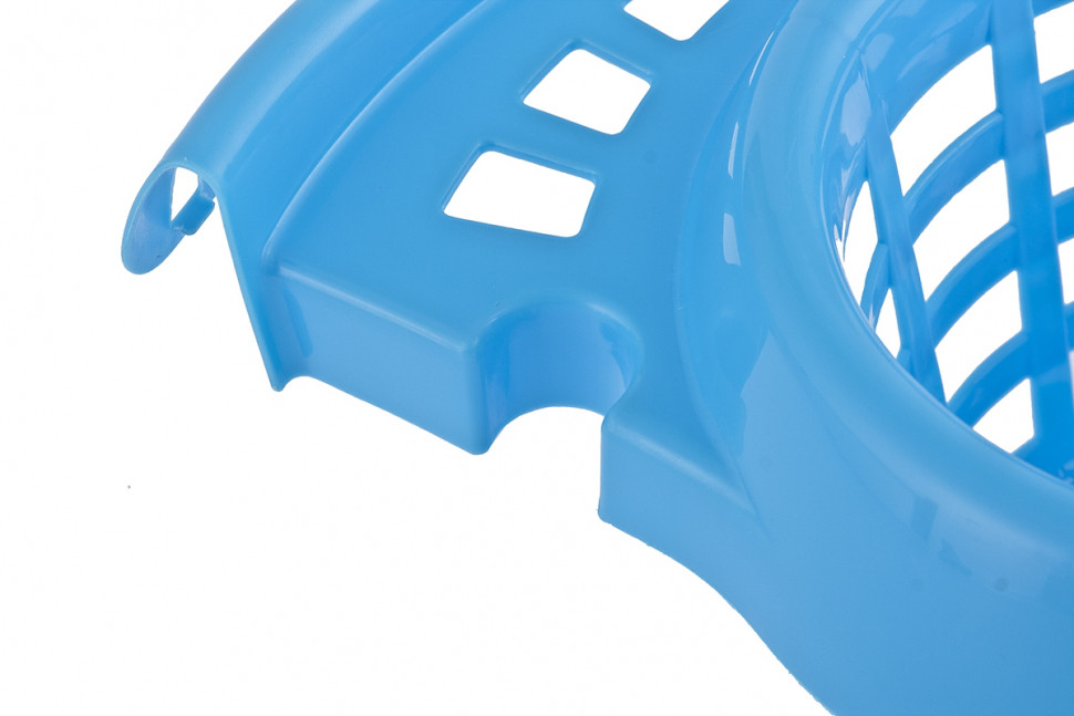 Ведро пластмассовое круглое с отжимом 12л, голубое ТМ Elfe Россия - фото 4 - id-p67961390