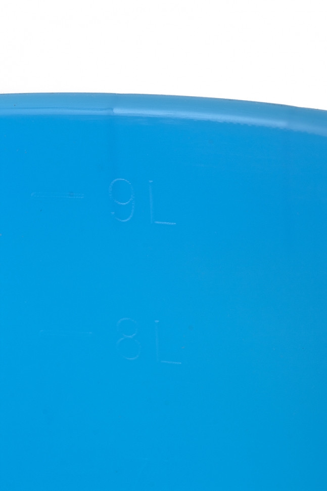 Ведро пластмассовое круглое с отжимом 9л, голубое ТМ Elfe Россия - фото 5 - id-p67961393