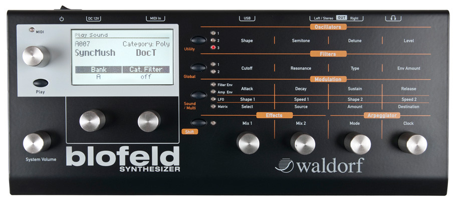 Синтезатор Waldorf Blofeld Desktop - фото 2 - id-p123282183