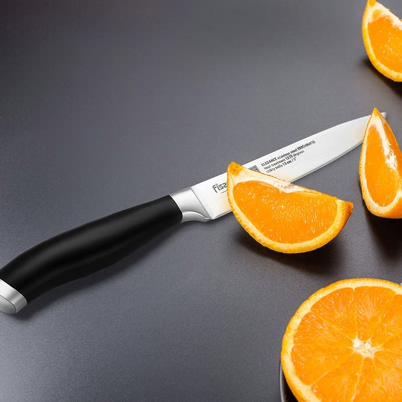 2473 FISSMAN Универсальный нож ELEGANCE 13 см (X50CrMoV15 сталь) - фото 6 - id-p97160161
