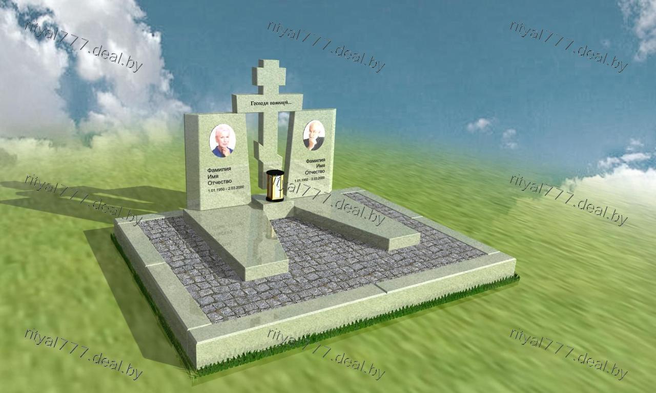 Мемориальный комплекс с крестом №1 - фото 6 - id-p123300646