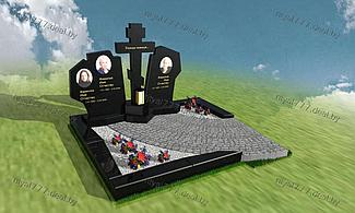 Мемориальный комплекс на три захоронения №2