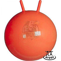 Мяч-попрыгун детский Arpax с рожками 45 см (оранжевый) (арт. Д-45 металлик)