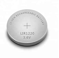 Технологический аккумулятор LIR 1220, 3,6V, (аналог батарейки CR1220)