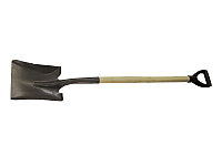 Лопата совковая амер. типа сталь 1.5 мм с черенком в/с и V-образной ручкой 810 мм