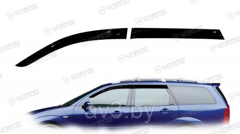 Ветровики Ford Focus 1 Wagon 1998-2004/ Форд Фокус 1 Вагон (Cobra Tuning) - фото 1 - id-p60447268