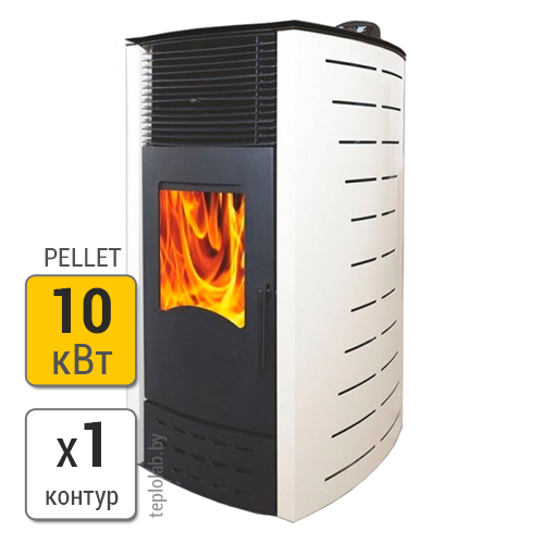 Пеллетный камин Burnit Comfort Plus, 10 кВт