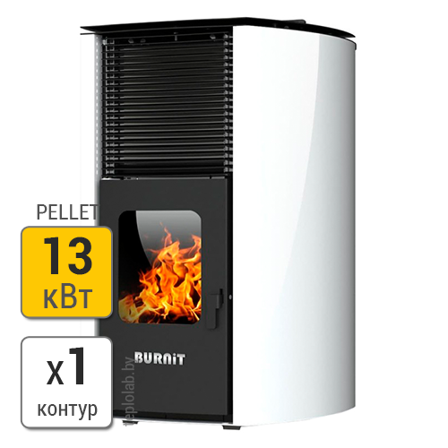 Пеллетный камин Burnit Advant 4G, 13 кВт