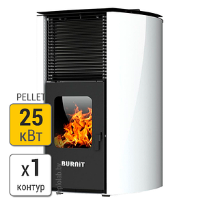 Пеллетный камин Burnit Advant 4G, 25 кВт