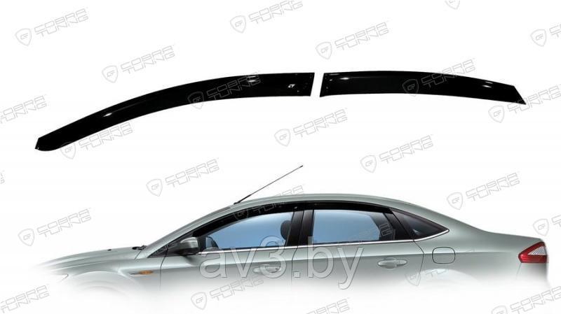 Ветровики Ford Mondeo 4 Sd 2007-2013 (Cobra Tuning)