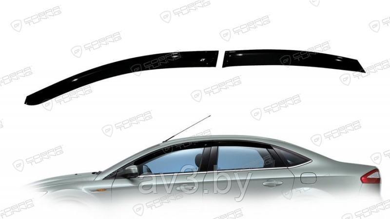 Ветровики Ford Mondeo 4 Sd 2007-2013 (Cobra Tuning) - фото 1 - id-p60447325