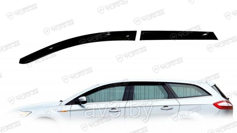 Ветровики Ford Mondeo 4 Wagon универсал 2007-2013 / Форд Мондео 4 Вагон (Cobra Tuning) - фото 1 - id-p60447324