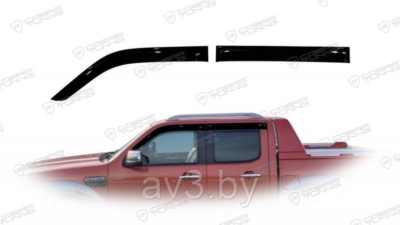 Ветровики Ford Ranger 2 2007-2011/ Mazda BT-50 2007 (Cobra Tuning)