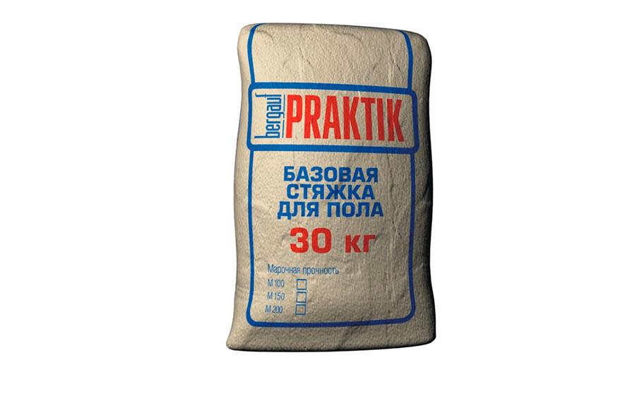 Стяжка для пола базовая Praktik М 150 30 кг.