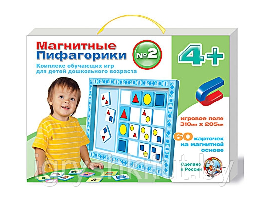 Магнитные пифагорики 4+ , арт. 01497