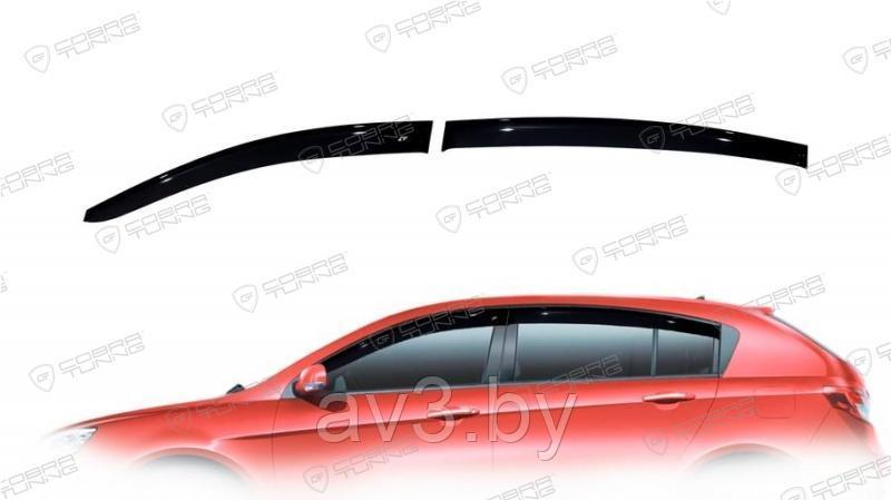 Ветровики Geely Emgrand хэтчбек 2012/ Джили Эмгранд(Cobra Tuning/Command)