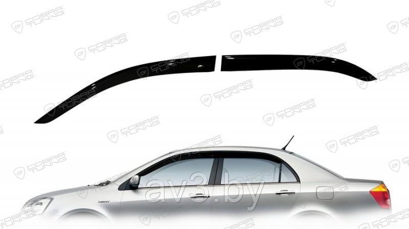 Ветровики Geely Vision 2008-2011/ Geely SC7 2011 сборка не РБ! (Cobra Tuning)