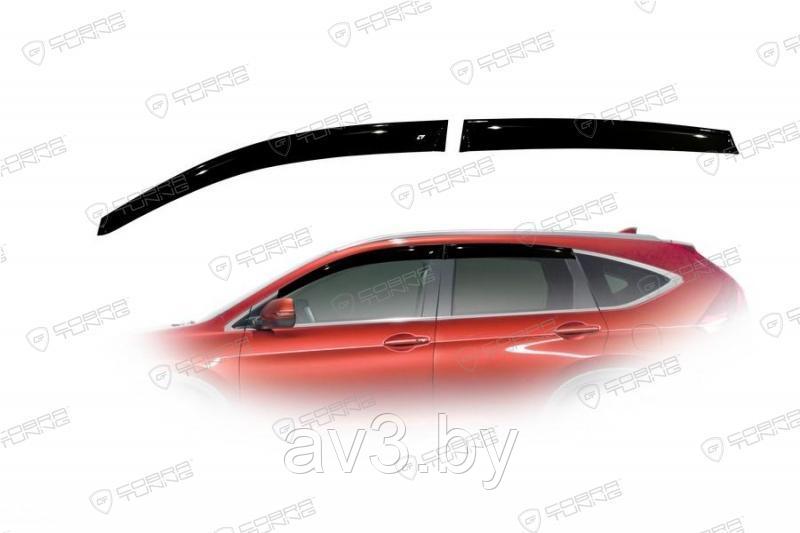 Ветровики Honda CR-V 4 2012 / Хонда СРВ (Cobra Tuning/Command)