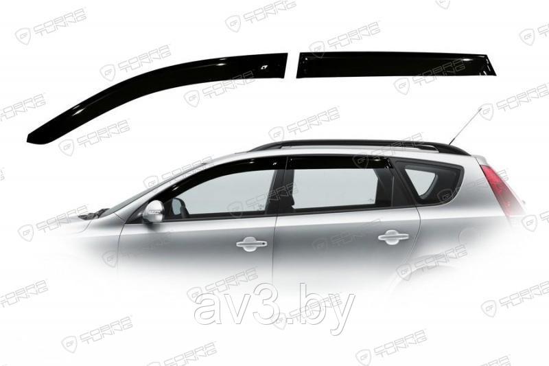 Ветровики Hyundai I30 1 Wagon универсал 2007-2011 / Хендай И 30 (Cobra Tuning) - фото 1 - id-p60447452