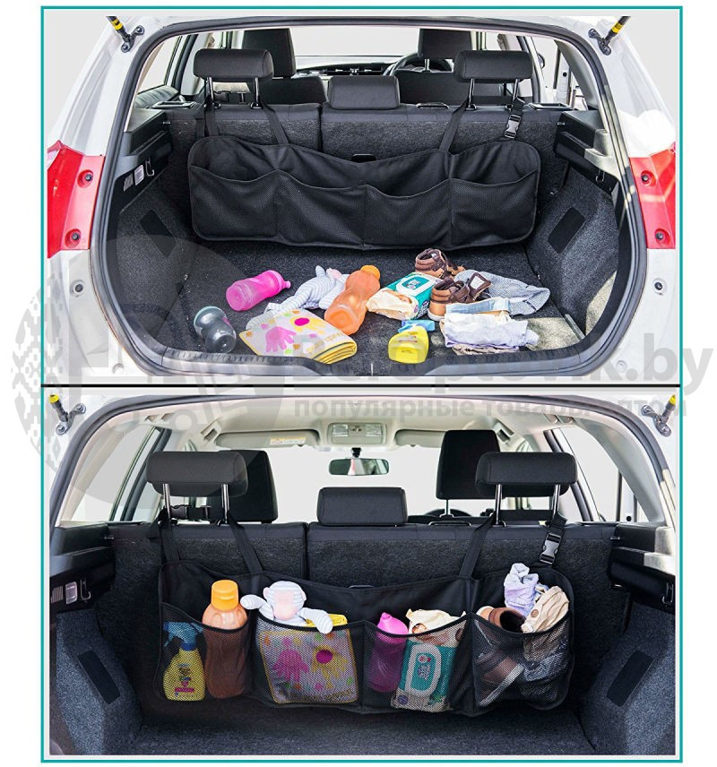 Органайзер для автомобиля CAR HANGING BAG в багажник на спинку задних сидений - фото 2 - id-p123412441